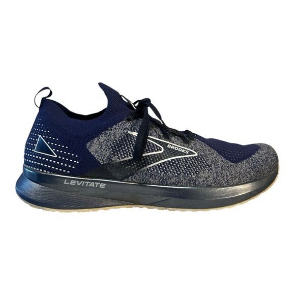 Brooks Levitate Stealthfit 5 1103721D468 Blue Running Shoes Men’s 13 D EUC - Picture 1 of 9